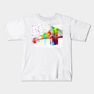 Brooklyn Bridge Kids T-Shirt